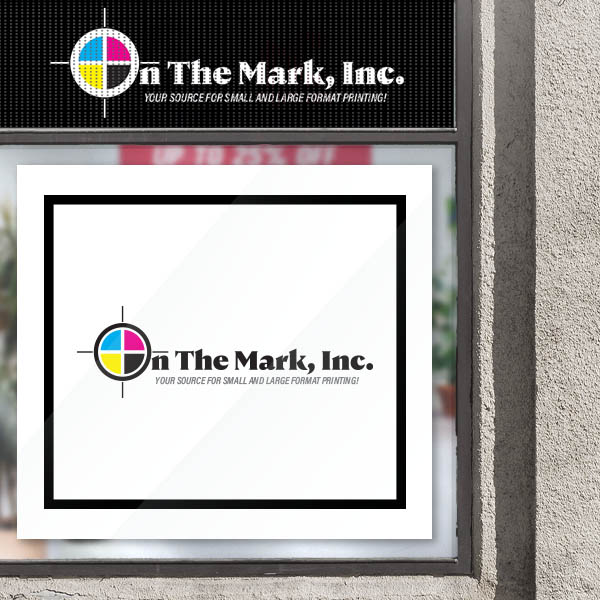 on the mark window graphics