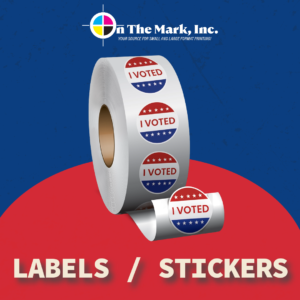 on the mark - labels and stickers